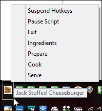 Cheeseburger Recipe Menu